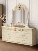 Bedroom Furniture Dressers and Chests Barocco Dressers IVORY