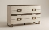 Bedroom Furniture Dressers and Chests Poesia Double Dresser