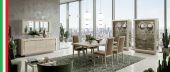 Dining Room Furniture Modern Dining Room Sets Elite Dining Ivory Comp 2 Betulla Sabbia