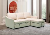 Living Room Furniture Sleepers Sofas Loveseats and Chairs Zerax Sectional w/sleeper