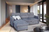 Living Room Furniture Sectionals with Sleepers Candy sectional w/ bed & Storage